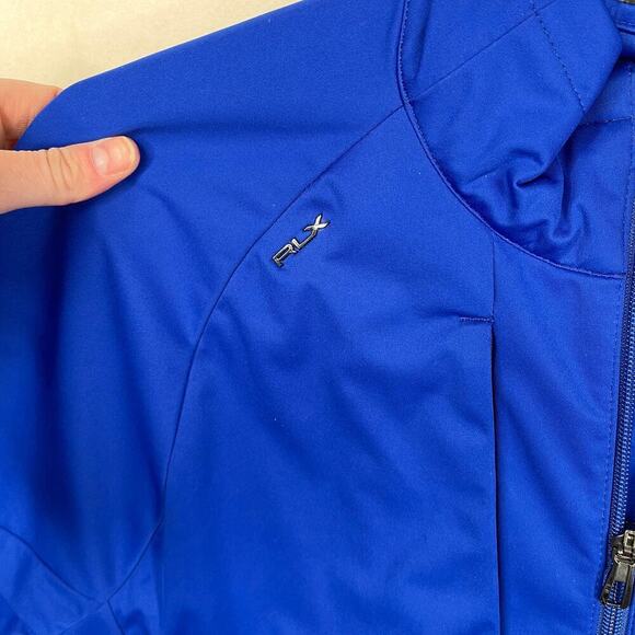 Ralph Lauren Polo X Golf Performance Short Sleeve Blue Pullover Windbreaker Larg - Picture 6 of 8